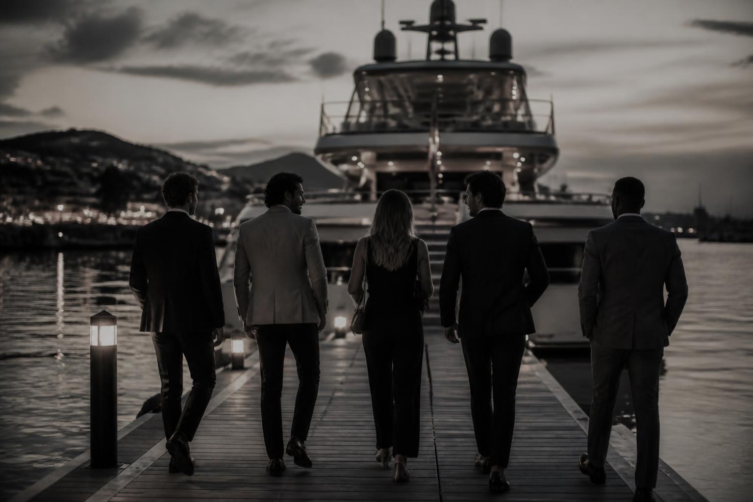 Members gathered on an Only Earned trip